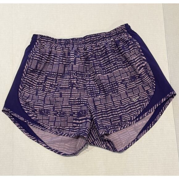Nike Pants - Nike Dri-FIT Running Shorts Women M Purple Abstract Print Lightweight